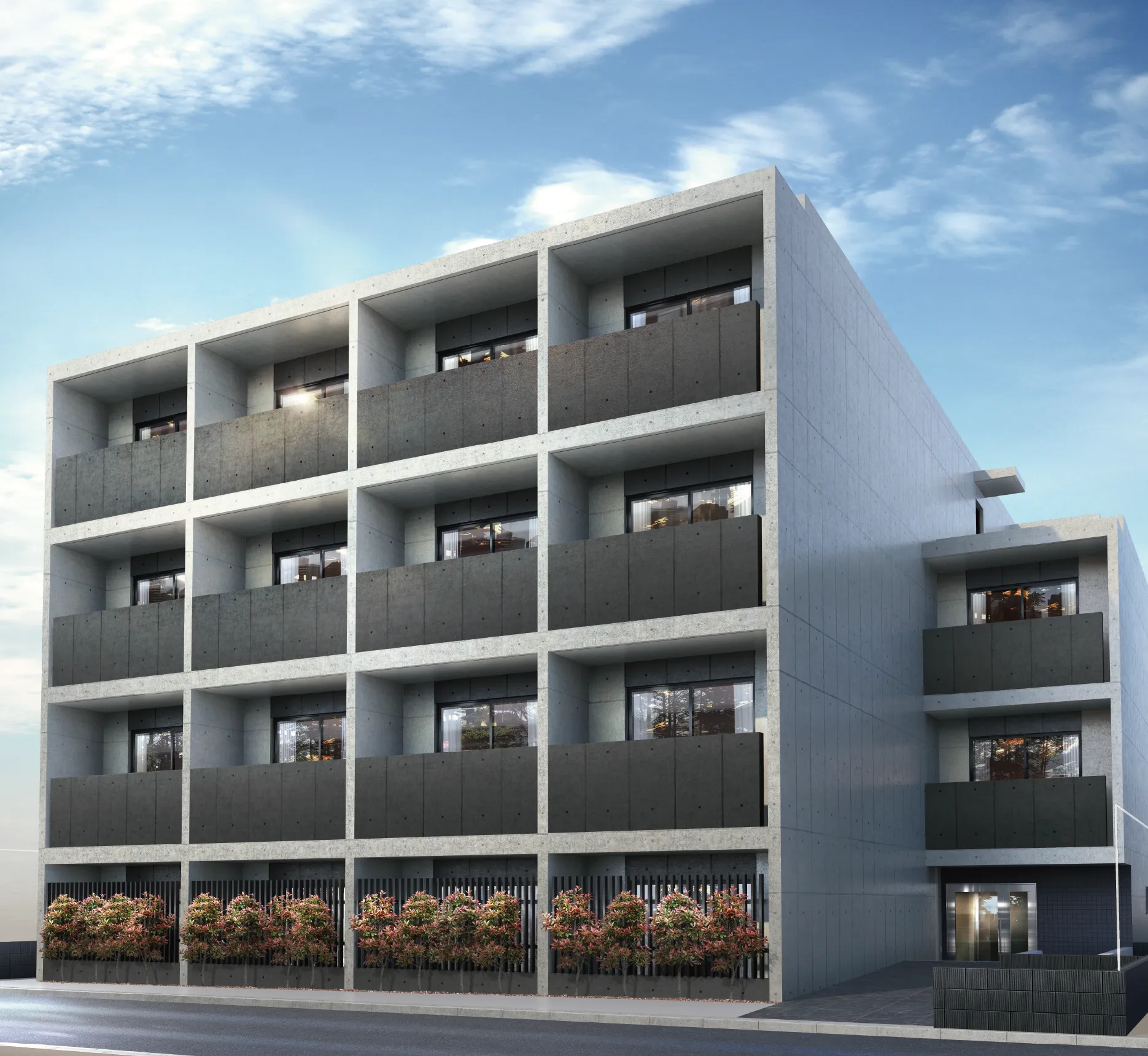 外観完成予想図